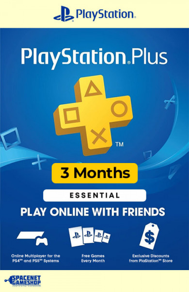 PlayStation PS Plus Essential Random Region [3 Meseca]